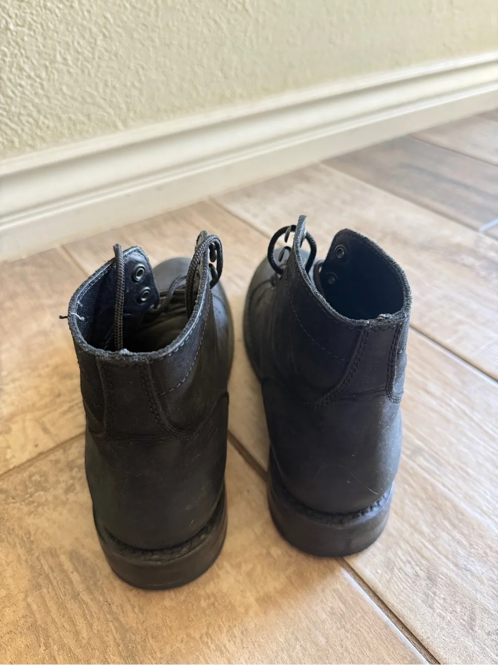 Thursday Boot Company Men's Black-Matte Leather Boots (Captain)